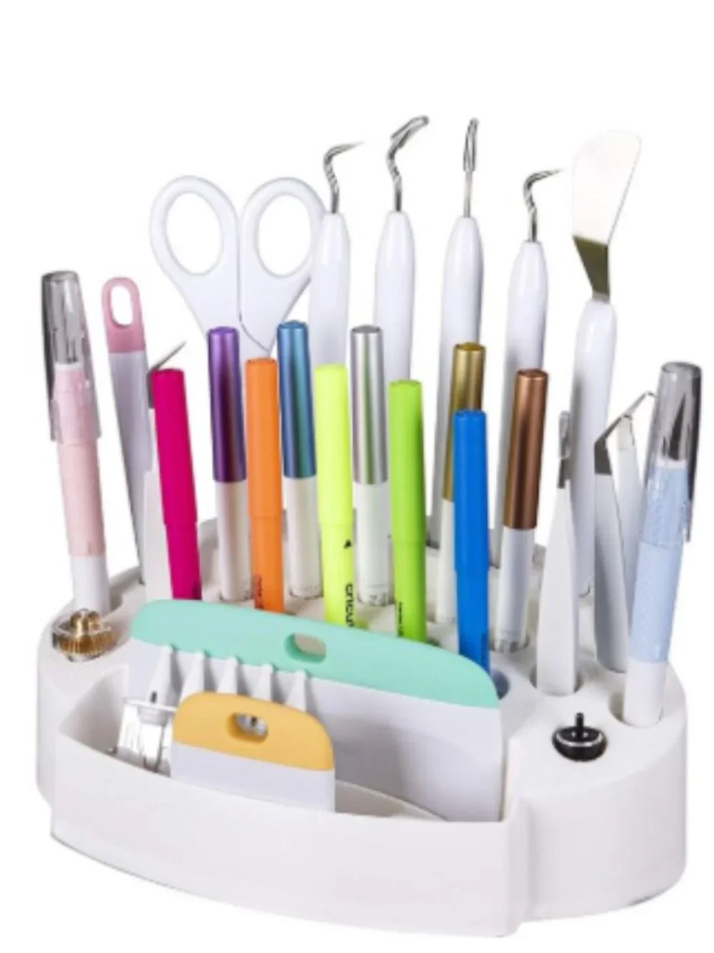 ArtBin 6974AG Desktop Accessory Storage with 24 Slots, Art & Craft Organizer